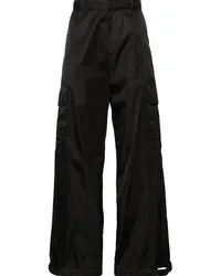 OFF-WHITE Cargohose mit weitem Bein Schwarz