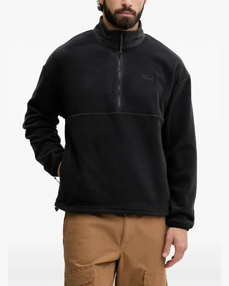 Jack Wolfskin Sumetro Sweatshirt - Schwarz Schwarz