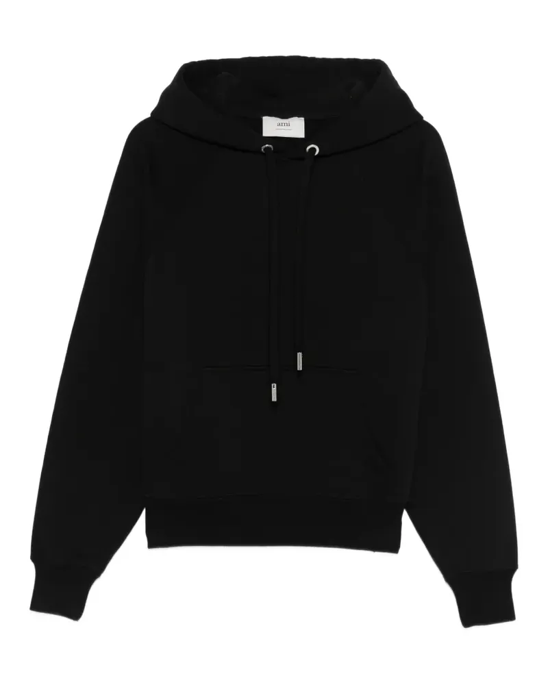 AMI Paris hooded pocket sweatshirt - Schwarz Schwarz