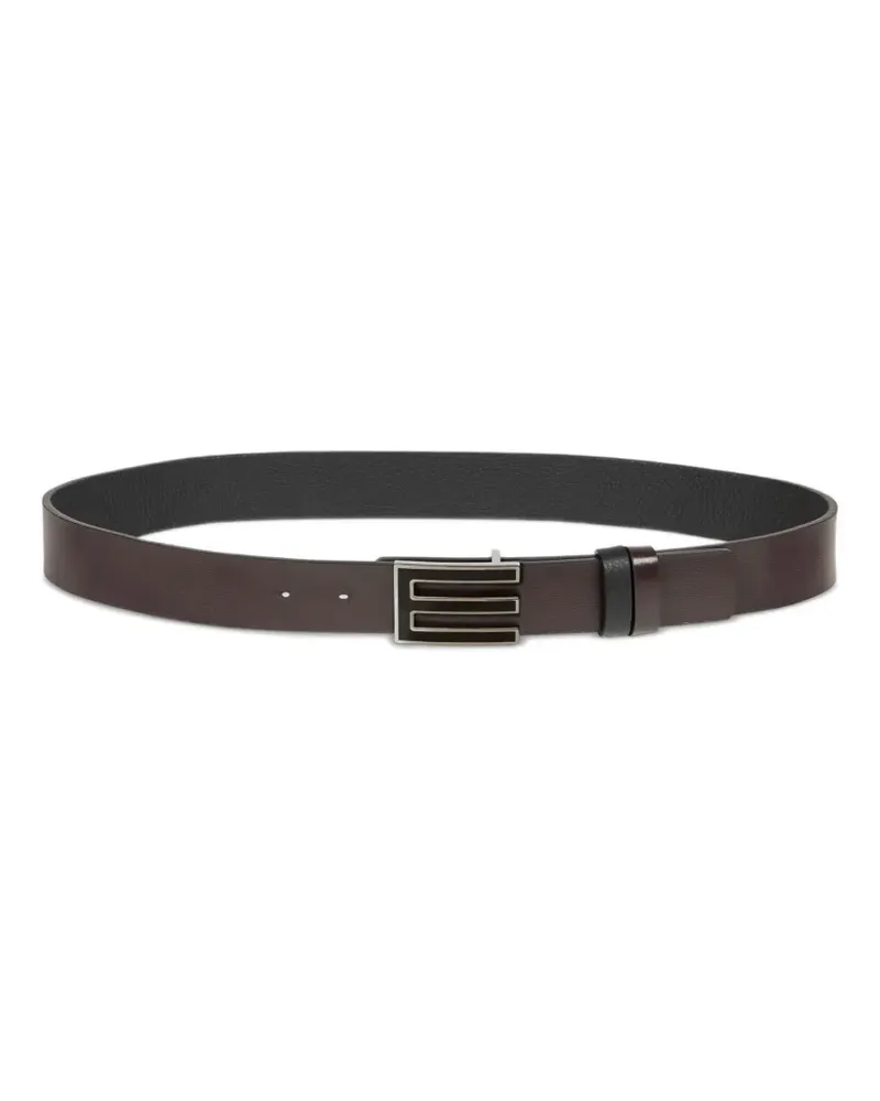 Etro Wendbarer Ledergürtel - Schwarz Schwarz