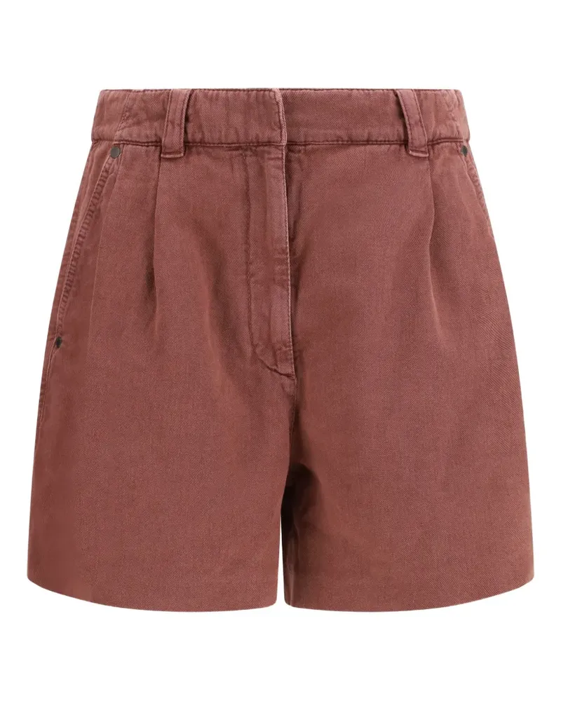 Brunello Cucinelli pleated bermuda shorts - Braun Braun