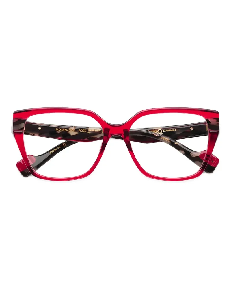 Etnia Barcelona Mixura square frame glasses - Rot Rot