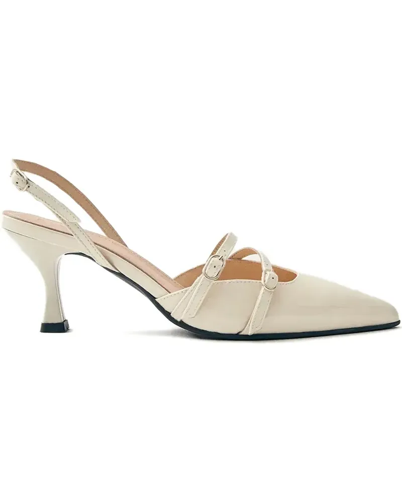 Alohas Joelle Pumps mit spitzer Kappe - Nude Nude