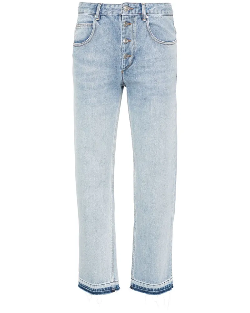 Isabel Marant Schmale Jemina Cropped-Jeans - Blau Blau