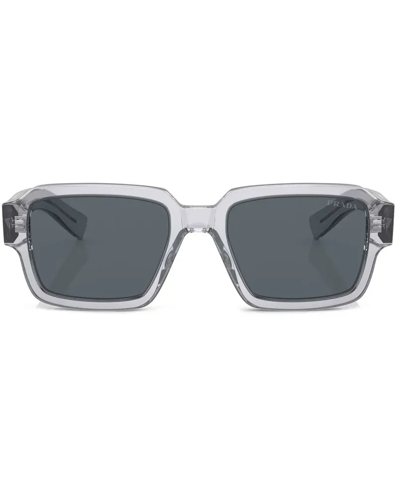 Prada Sonnenbrille mit transparentem Gestell - Grau Grau