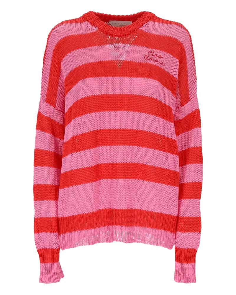 Giada Benincasa Ciao Amore Pullover - Rot Rot