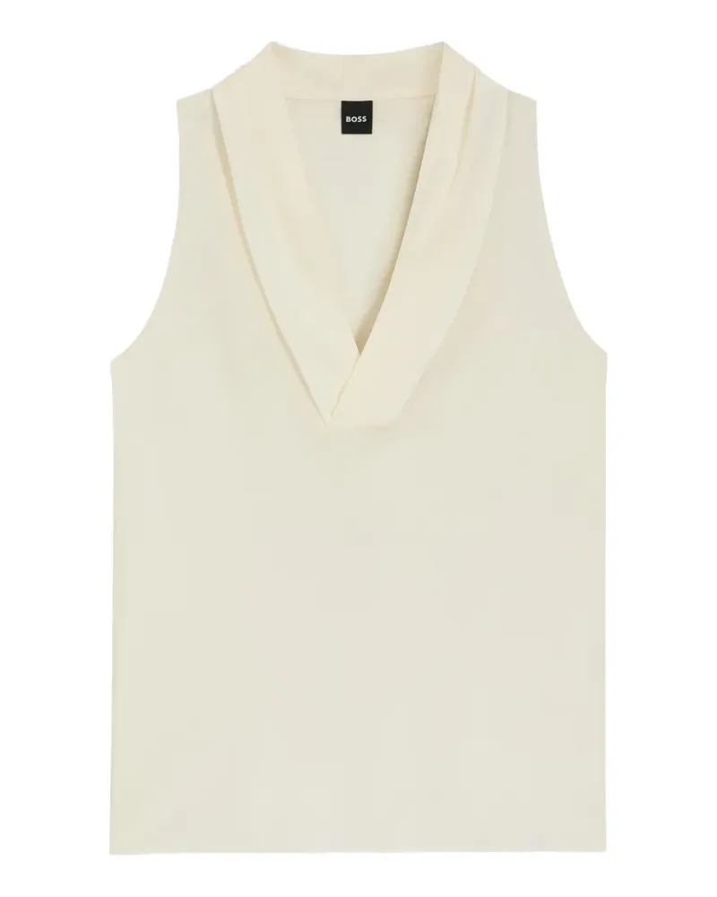 HUGO BOSS Trägershirt mit V-Ausschnitt - Nude Nude