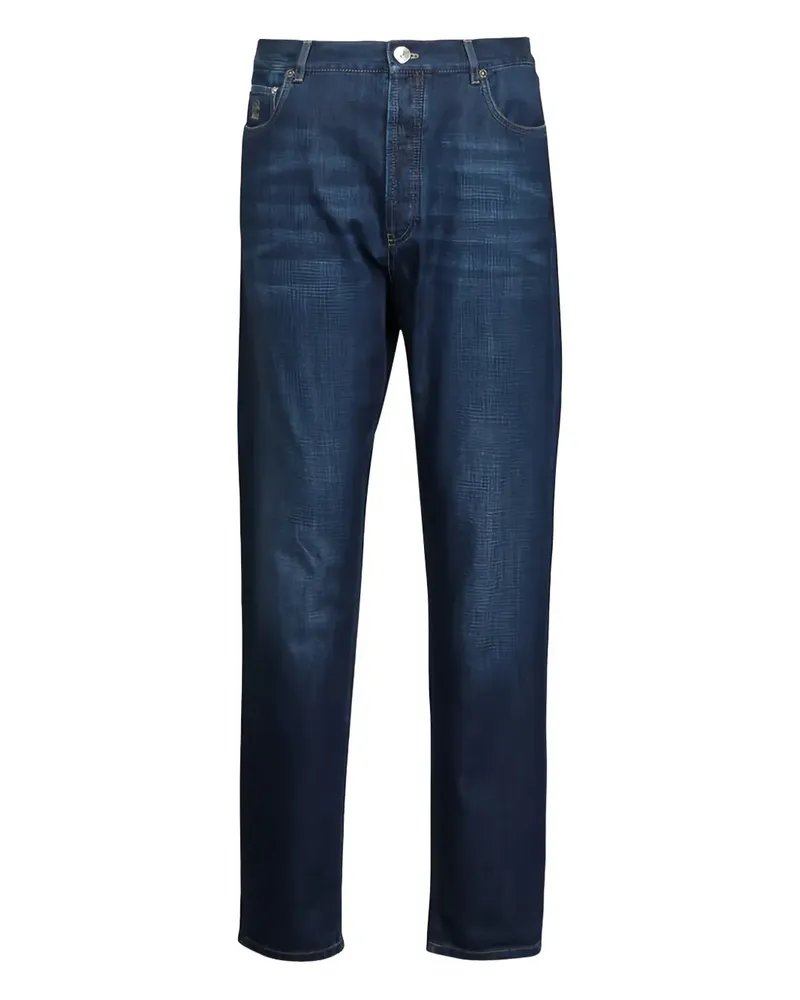 Brunello Cucinelli Five-Pocket-Hose - Blau Blau