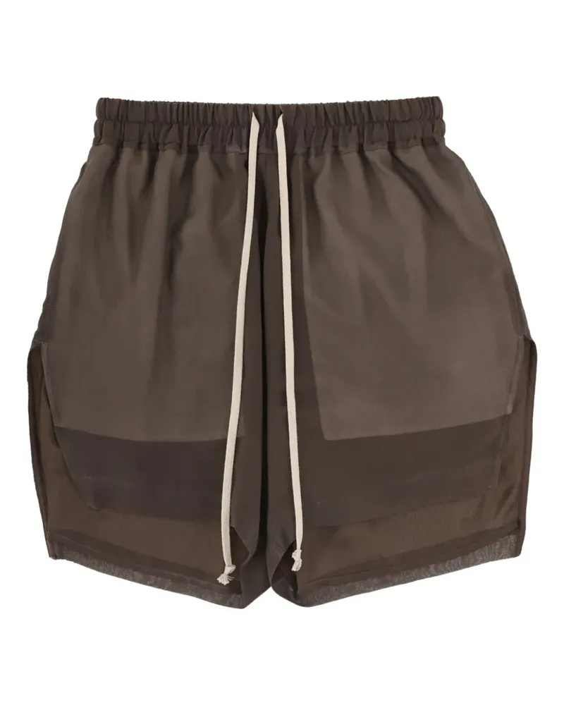 Rick Owens Shorts mit Kordelzug - Braun Braun