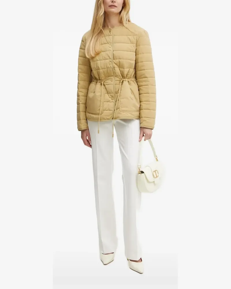 HUGO BOSS Wasserabweisende Steppjacke - Nude Nude