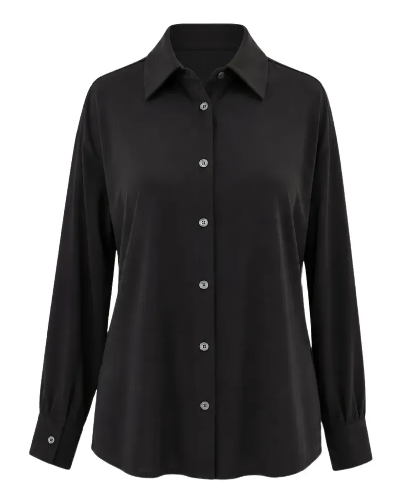 Liviana Conti Clotilde button-down long-sleeve shirt - Schwarz Schwarz