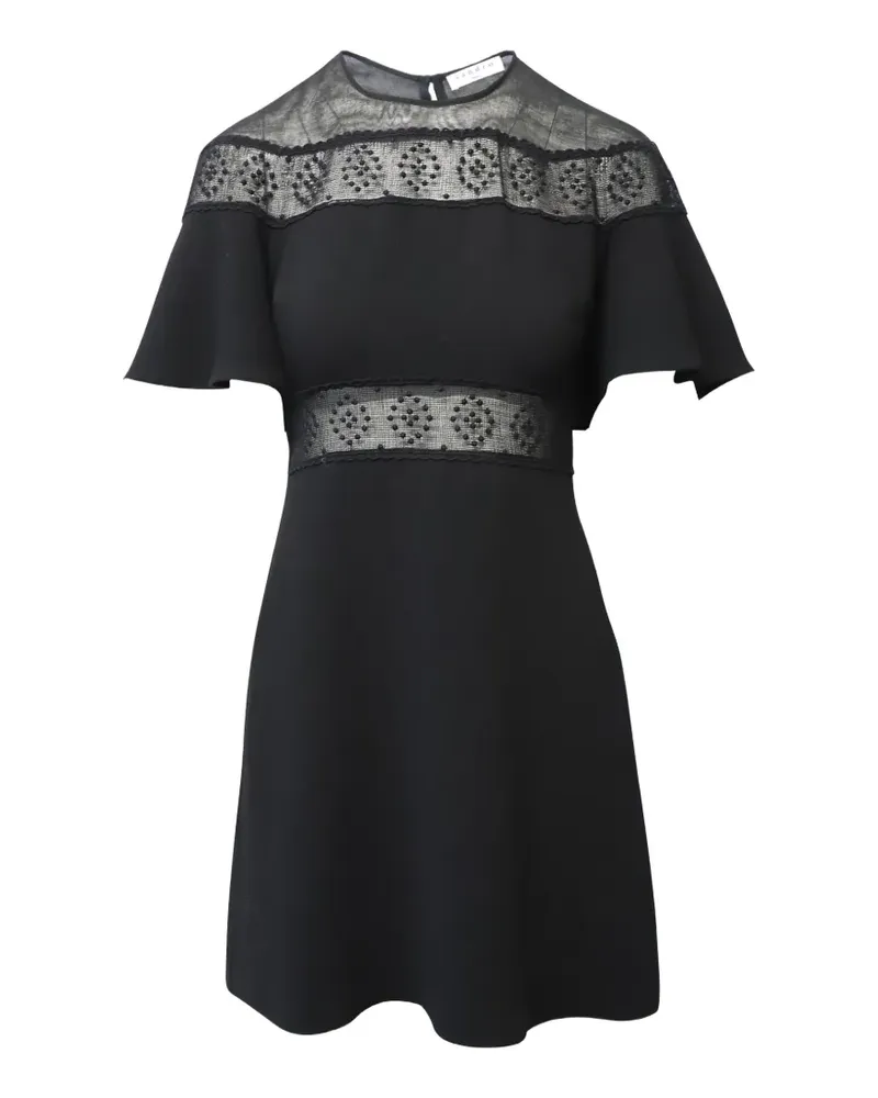 Sandro Angie embroidered lace dress - Schwarz Schwarz