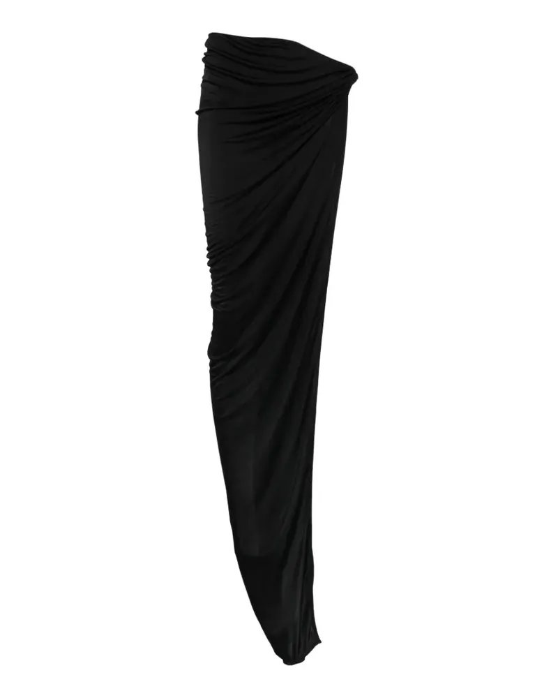 Rick Owens Lilies draped skirt - Schwarz Schwarz