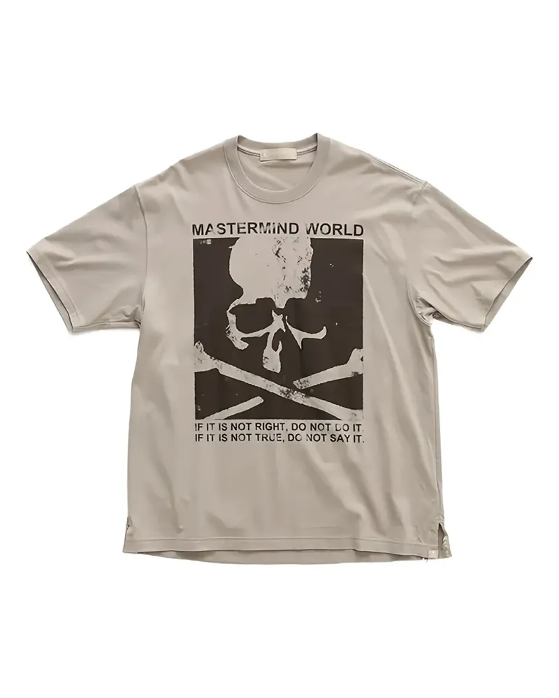 Mastermind Japan round-neck T-shirt - Nude Nude