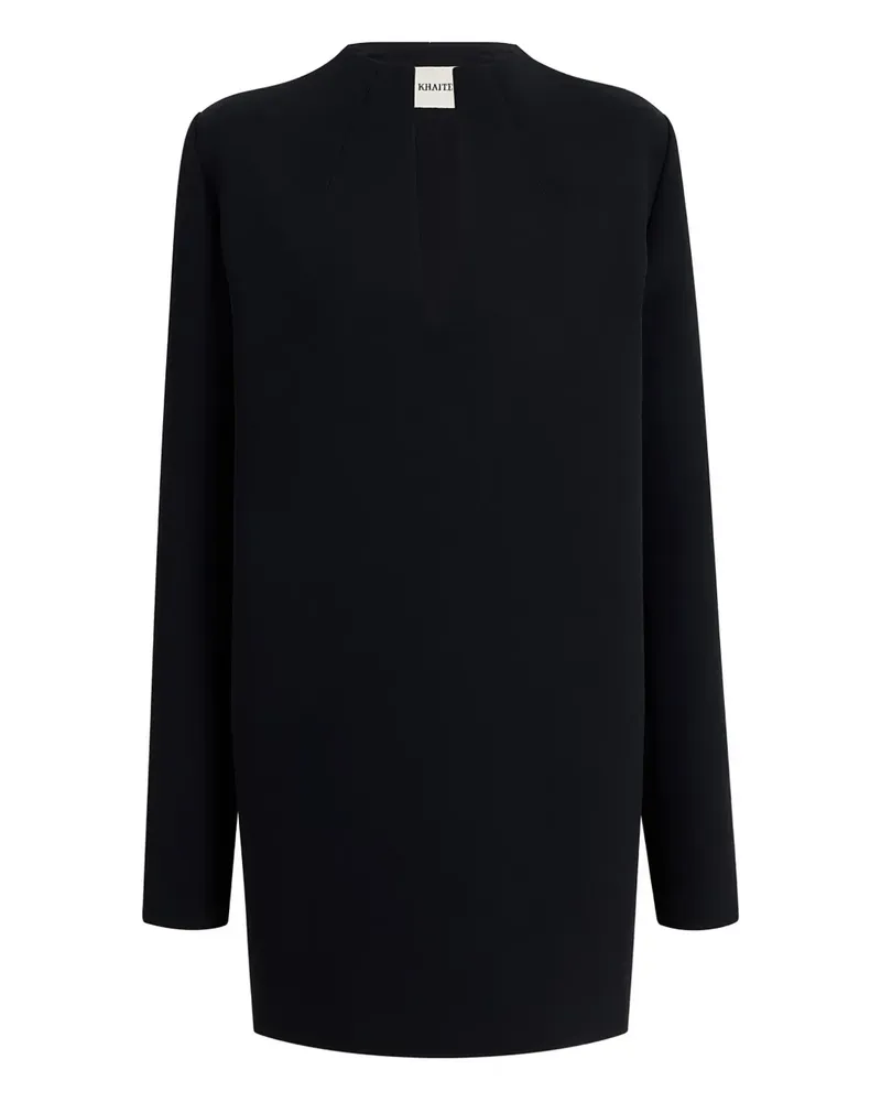 KHAITE Minikleid mit langen Ärmeln - Schwarz Schwarz