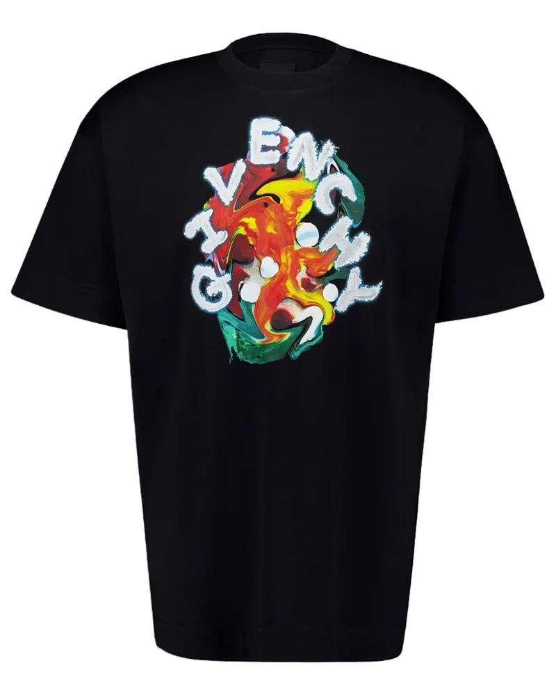 Givenchy Psychedelic T-Shirt - Schwarz Schwarz