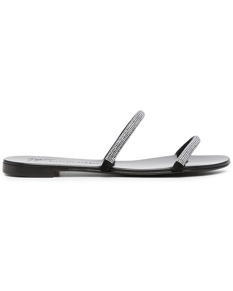 Giuseppe Zanotti Croisette Sandalen - Schwarz Schwarz