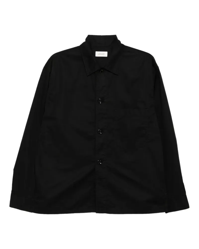 Christophe Lemaire Langärmeliges Hemd - Schwarz Schwarz