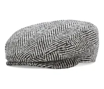 Shetland Baseballkappe mit Zickzackmuster - Schwarz