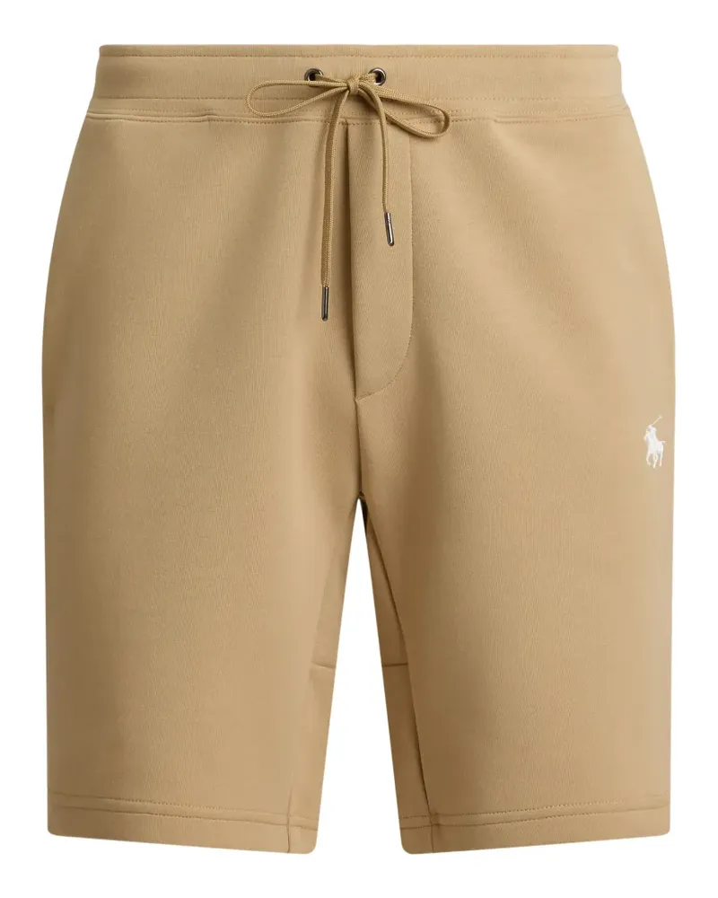Ralph Lauren logo-embroidered drawstring shorts - Nude Nude