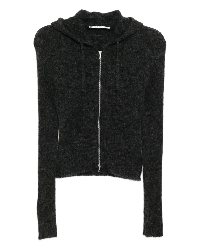 Our Legacy Compact Hood cardigan - Grau Grau