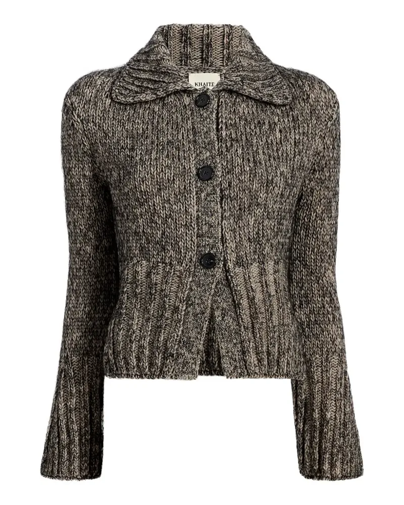 KHAITE Takeo Cardigan - Braun Braun