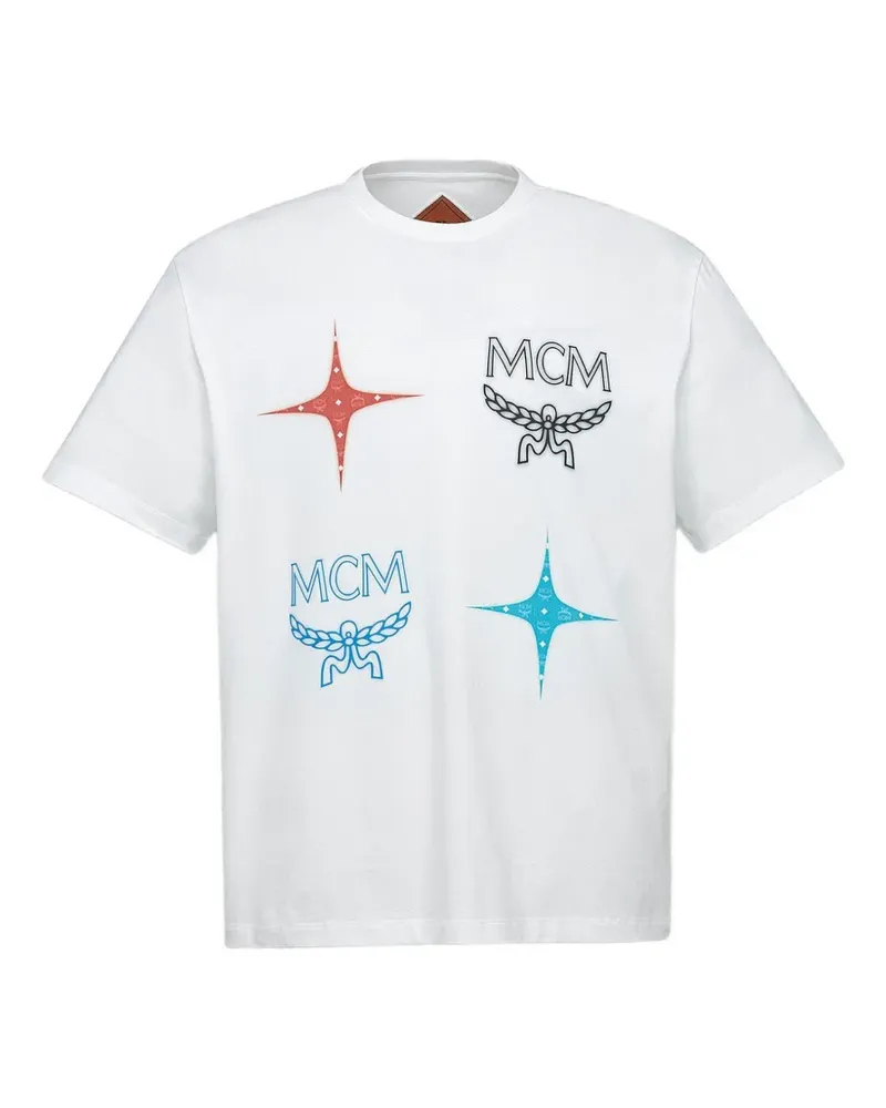 MCM constellation print T-shirt - Weiß Weiß