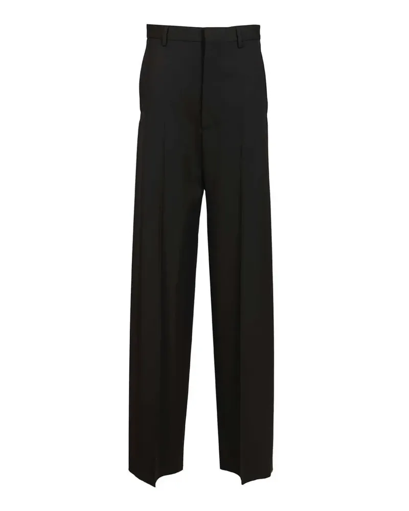Balenciaga large tailored wool trousers - Schwarz Schwarz