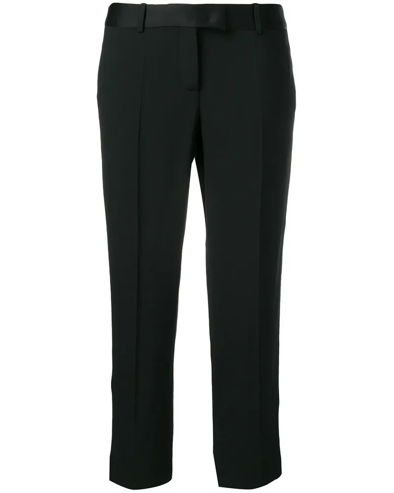 Ermanno Scervino Cropped-Hose - Schwarz Schwarz