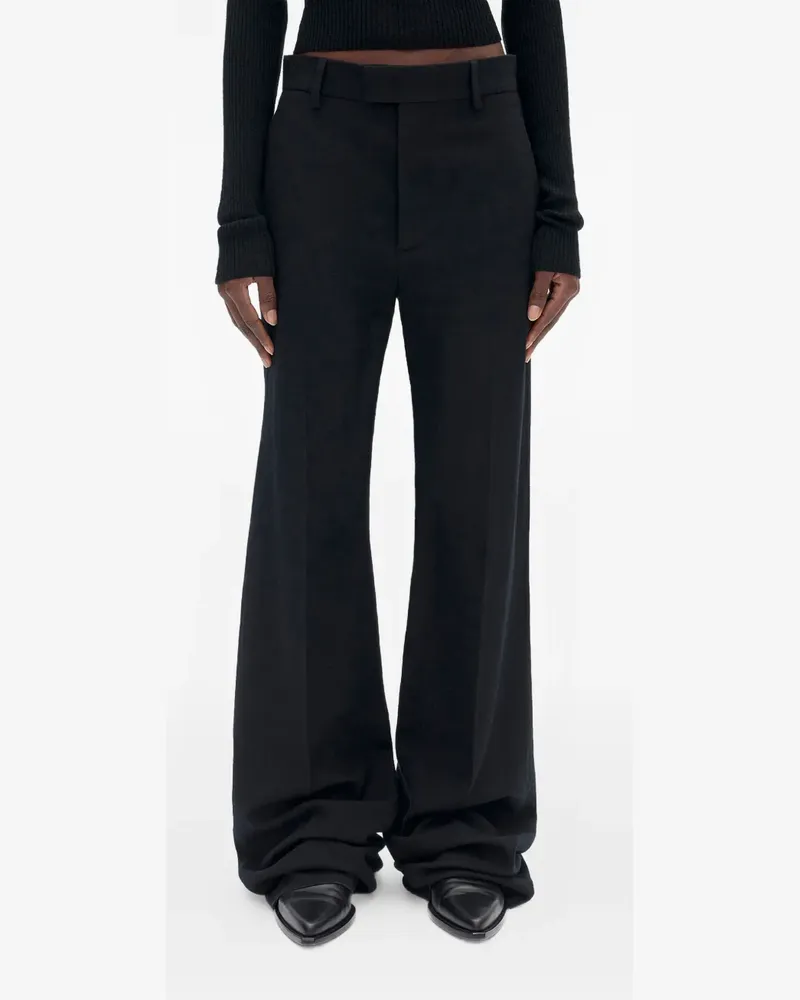 Ann Demeulemeester Elegante Hose - Schwarz Schwarz