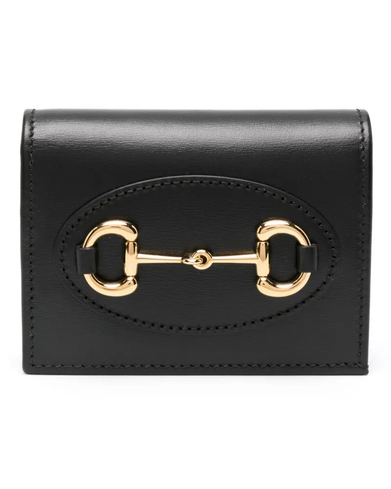 Gucci 1955 Portemonnaie mit Schnalle - Schwarz Schwarz