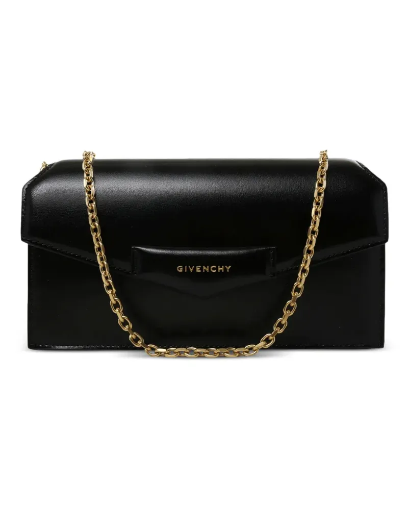 Givenchy Antigona Umhängetasche mit Logo-Print - Schwarz Schwarz