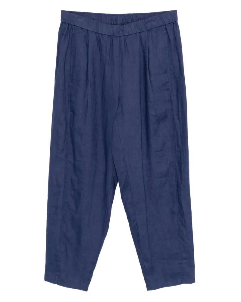 Eileen Fisher Plissierte Tapered-Hose - Blau Blau