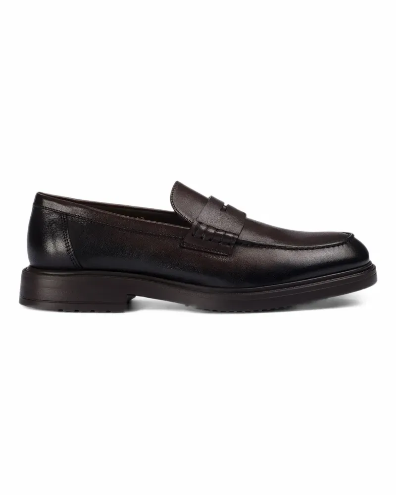 Doucal´s Penny-Loafer aus Leder - Braun Braun