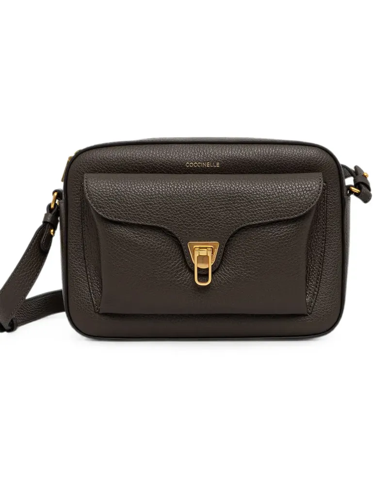 Coccinelle Große Beat Schultertasche - Braun Braun