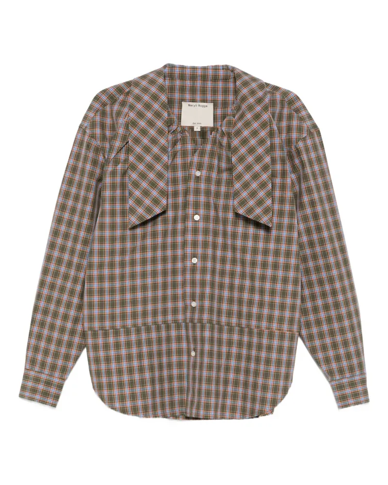 Meryll Rogge Kariertes Oberteil - Grün Grün