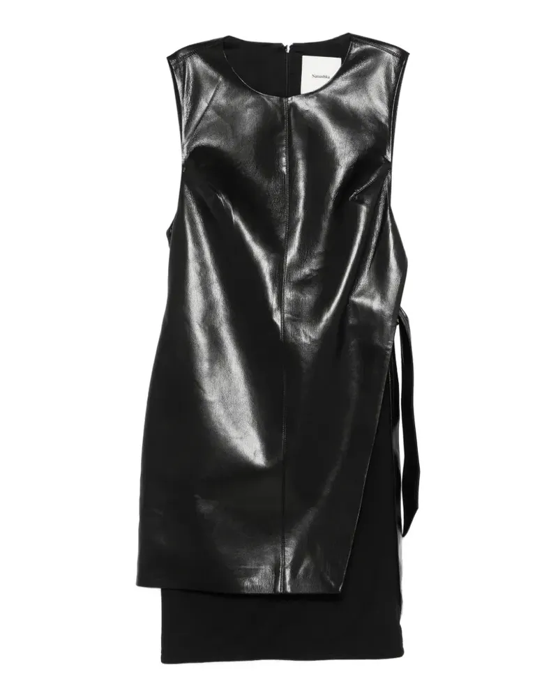 Nanushka Winta mini dress - Schwarz Schwarz
