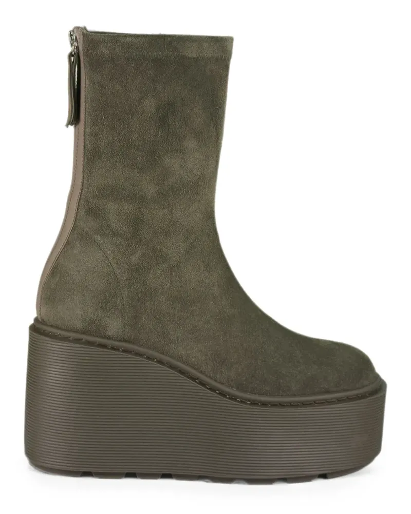 Vic Matié Stiefel mit Plateau - Grün Grün