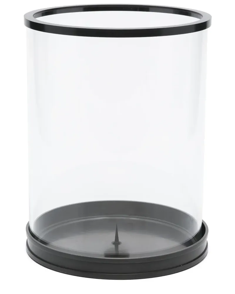 Ralph Lauren Home Mittelgroßer Modern Hurricane Kerzenhalter - Schwarz Schwarz