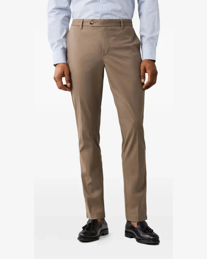 Hackett Gerippte Kensington Hose - Nude Nude