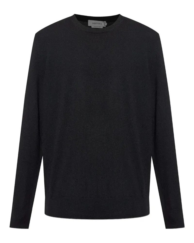 Alexander McQueen Pullover mit Kettendetail - Schwarz Schwarz