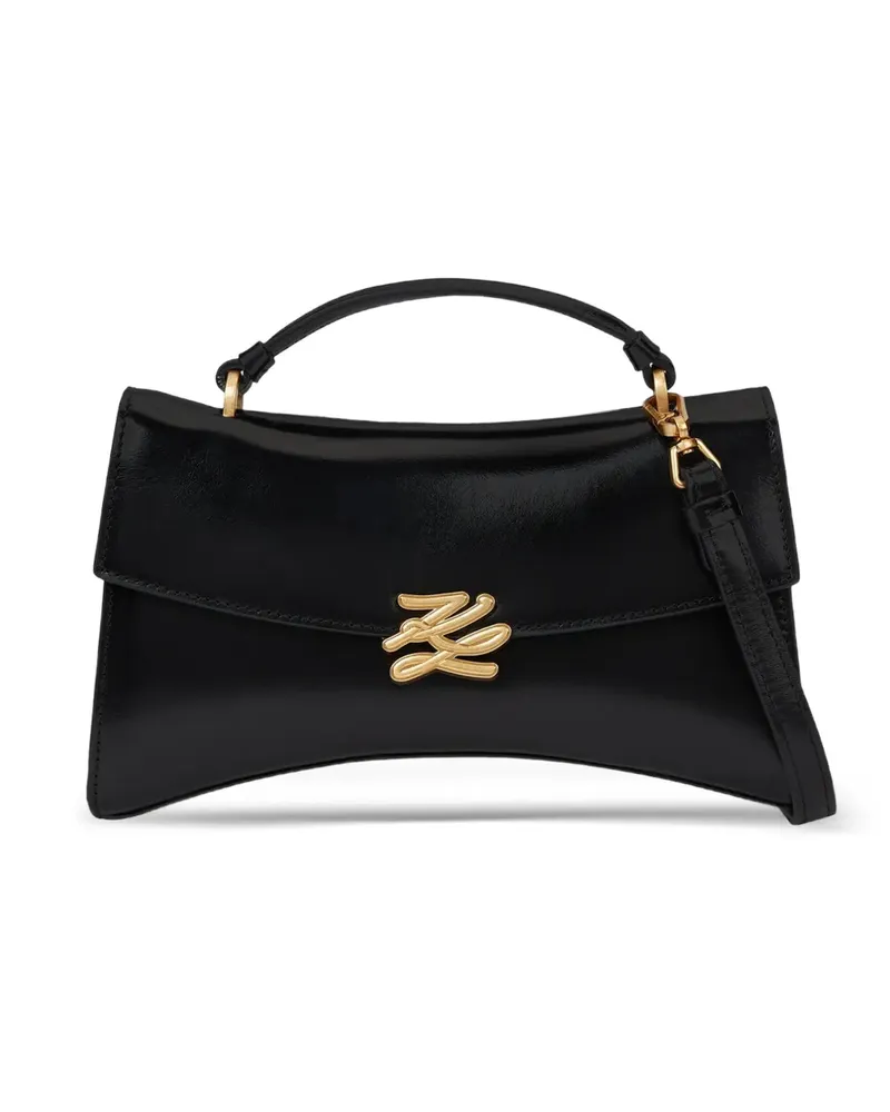 Karl Lagerfeld K/Autograph top-handle crossbody bag - Schwarz Schwarz