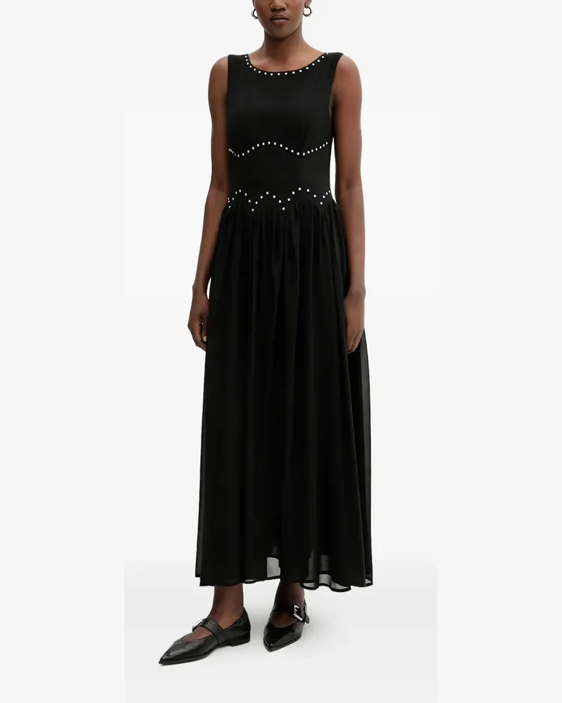 Never Fully Dressed embellished maxi dress - Schwarz Schwarz