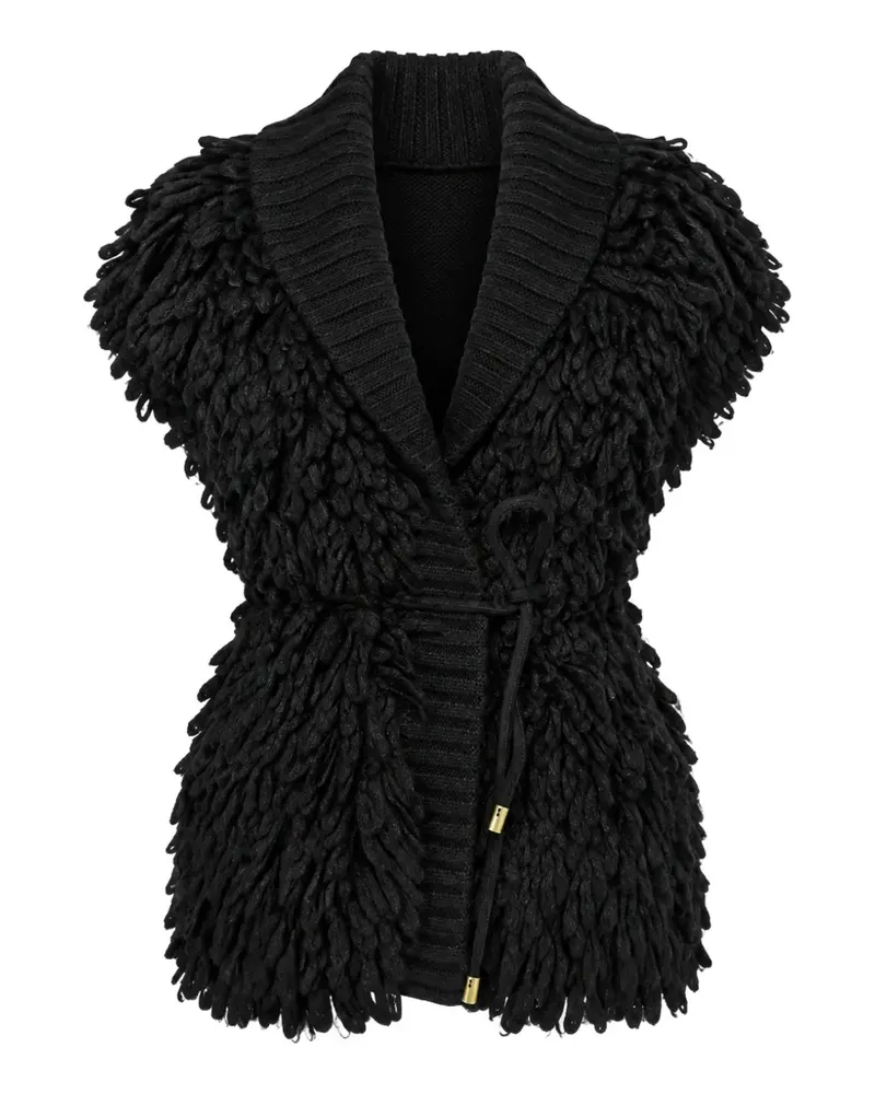 Liu Jo Ärmellose Jacke - Schwarz Schwarz