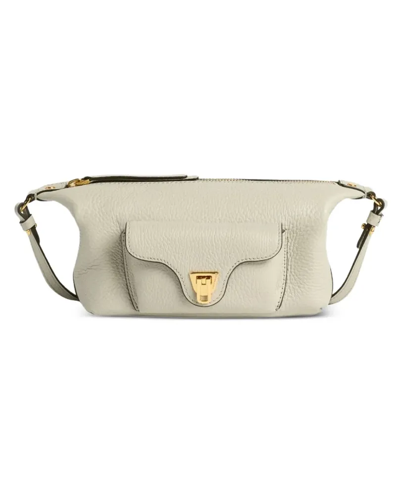Coccinelle mini Beat leather shoulder bag - Grün Grün