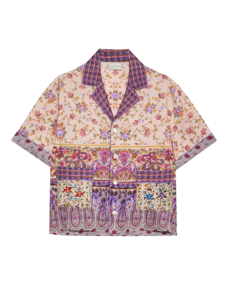 Pierre-Louis Mascia Aloe Hemd - Violett Violett