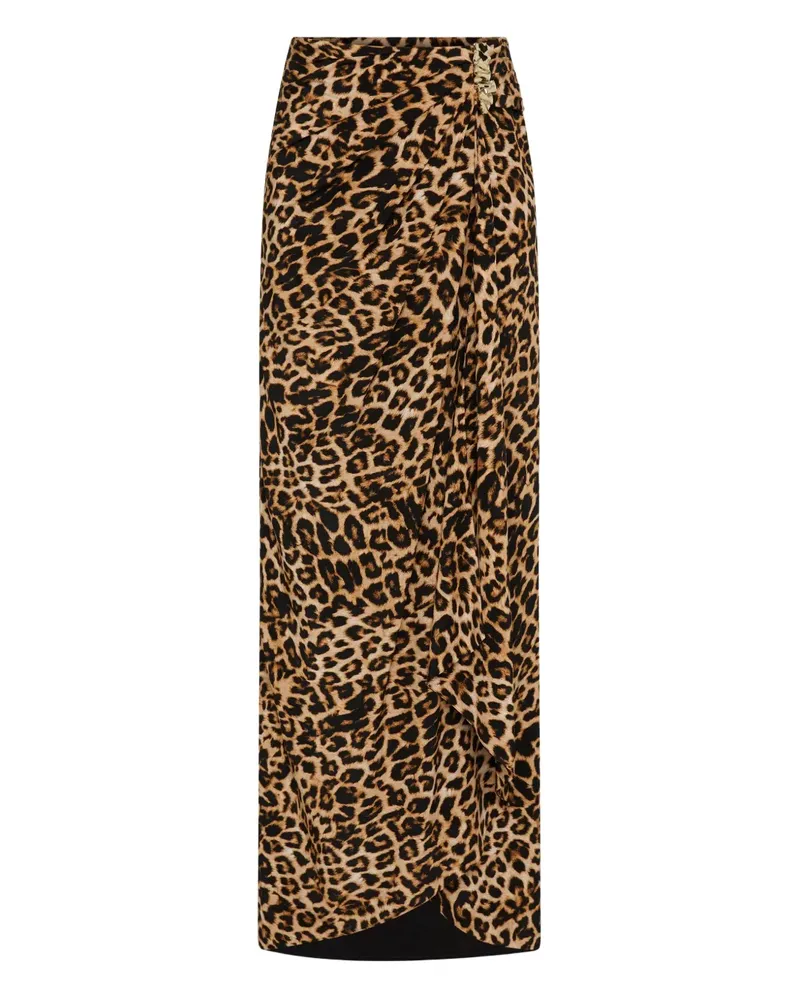 Rebecca Vallance Drapierter Namir Rock - Braun Braun