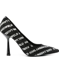 Karl Lagerfeld Pandara II Pumps 105mm Schwarz