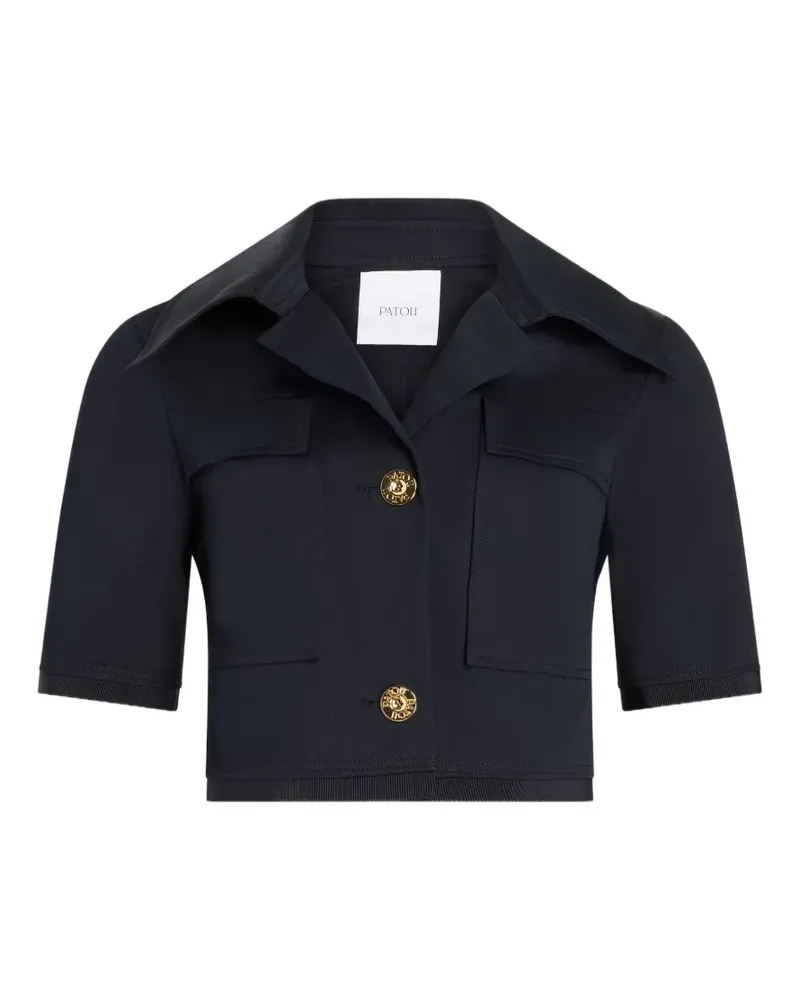 Patou Kurzärmelige Jacke - Blau Blau