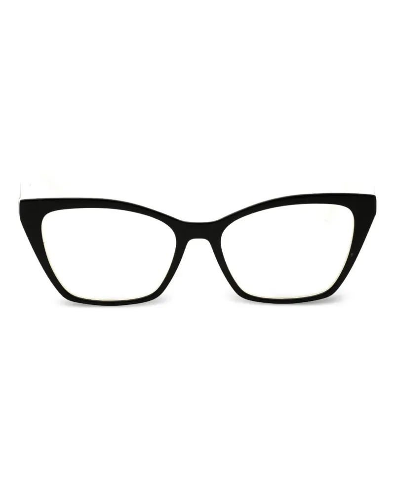 MAX&Co. Brille mit Cat-Eye-Gestell - Schwarz Schwarz